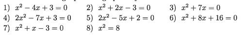 Equation exercises