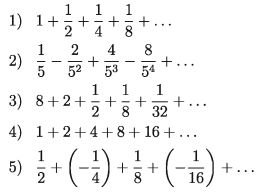 Infinite Series exercises-7
