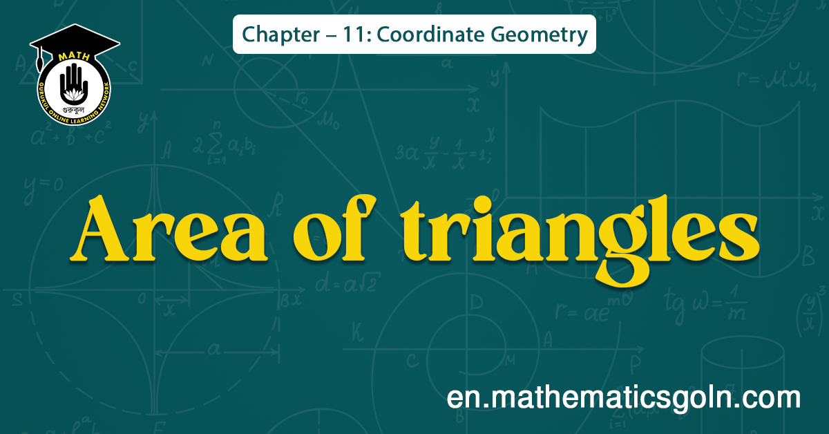Area of triangles