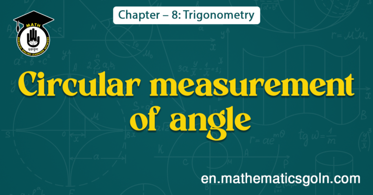 Circular measurement of angle