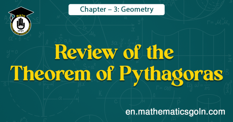 Review of the Theorem of Pythagoras