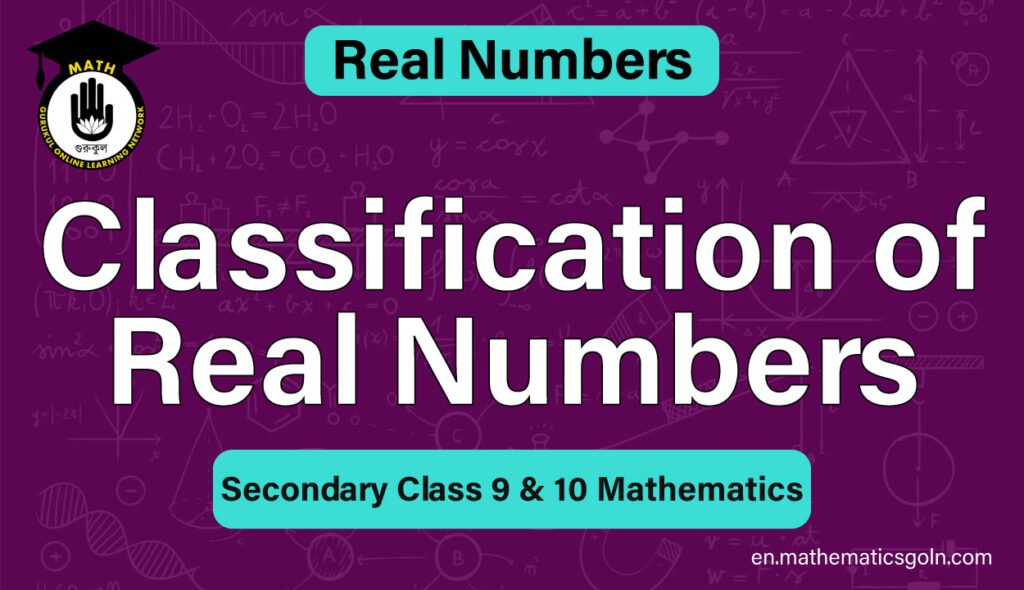 Classification of Real Numbers