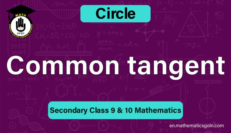Common tangent