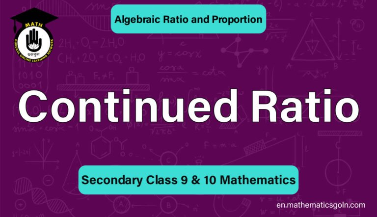 Continued Ratio