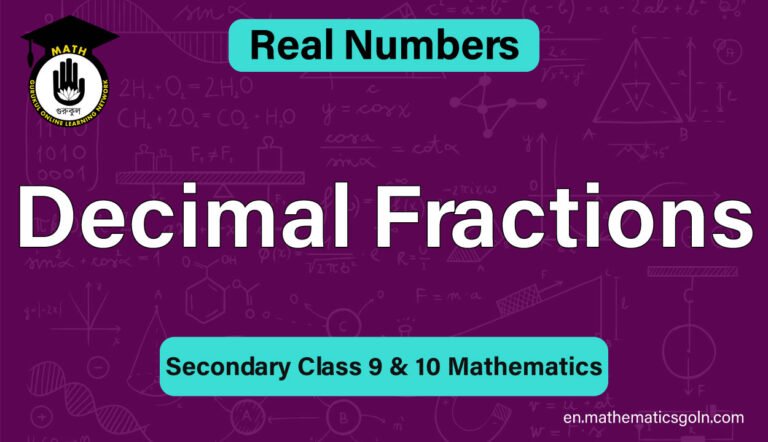 Decimal Fractions