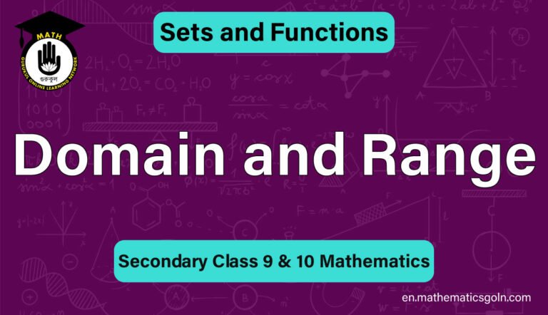 Domain and Range