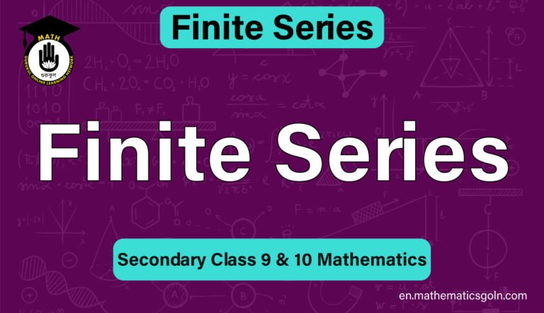 Finite Series