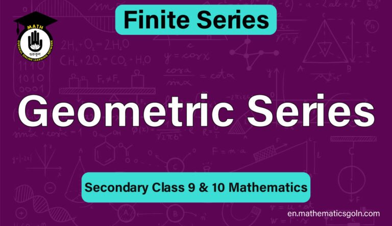 Geometric Series