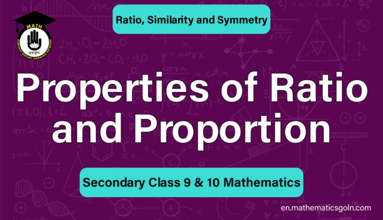 Properties of Ratio and Proportion