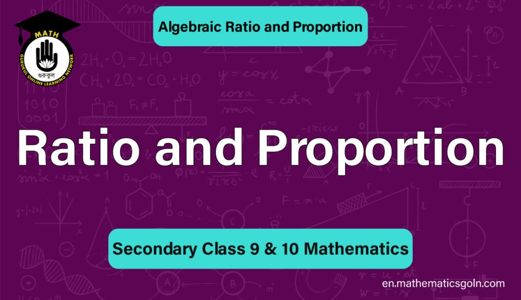 Ratio and Proportion
