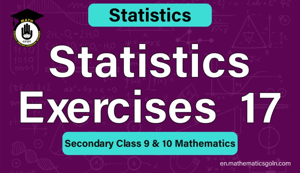 Statistics Exercises 17