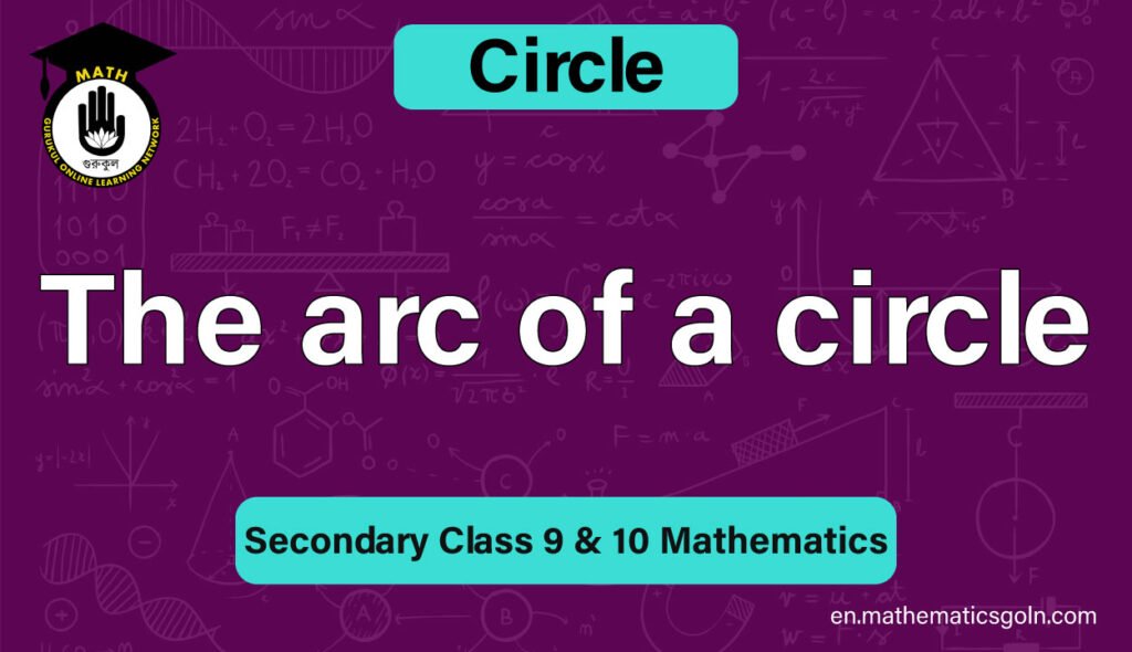 The arc of a circle