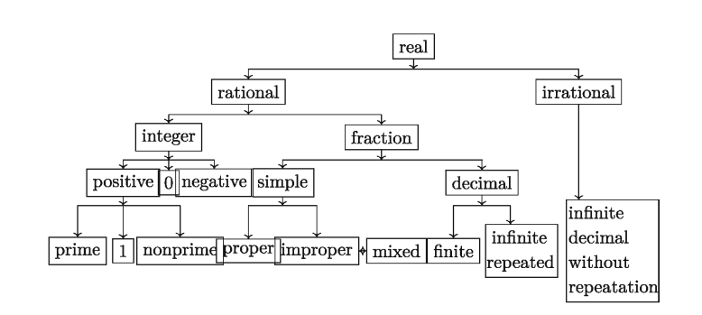 Remove term: classification of real numbers classification of real numbers
