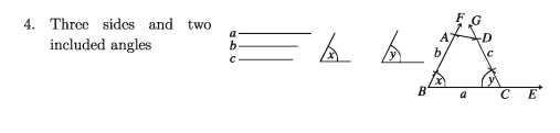 Construction of Quadrilaterals