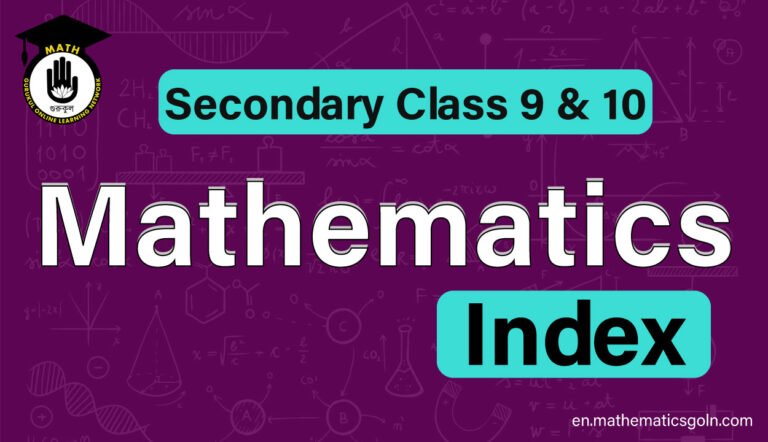 Secondary Class 9 & 10 Mathematics, 2023, NCTB, English