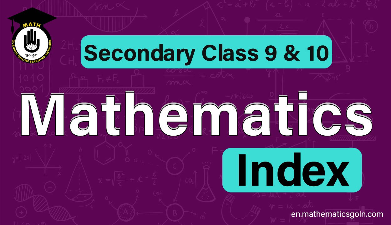 Secondary Class 9 & 10 Mathematics, 2023, NCTB, English